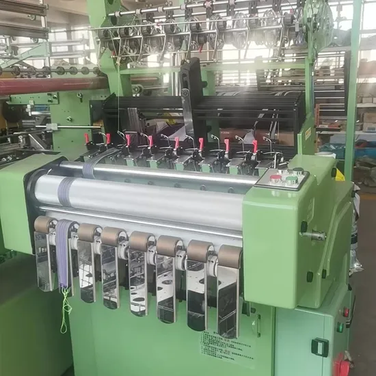 Credit Ocean Narrow Fabric Band Making Needle Industrial Weaving Loom Polyester Elastic Band Making Machine Webbing Making Machinery