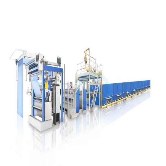 Xlc-2600 Textile Non-Woven Fabric Setting Finishing Machine with Heat Transfer Oil Heating