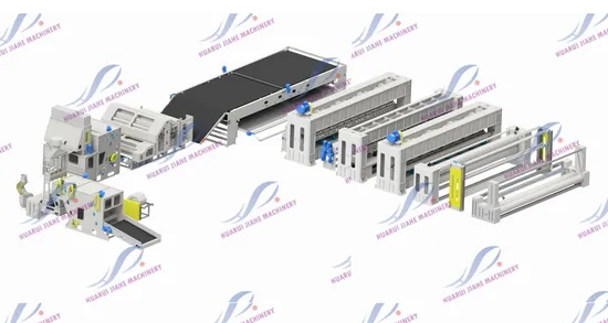 Needle Punching Machine for Nonwoven Geotextile Fabric Made in China Factory Supply Geo Manufacturing Plant Machinery Geo Textile (Non-Woven) Manufacturing