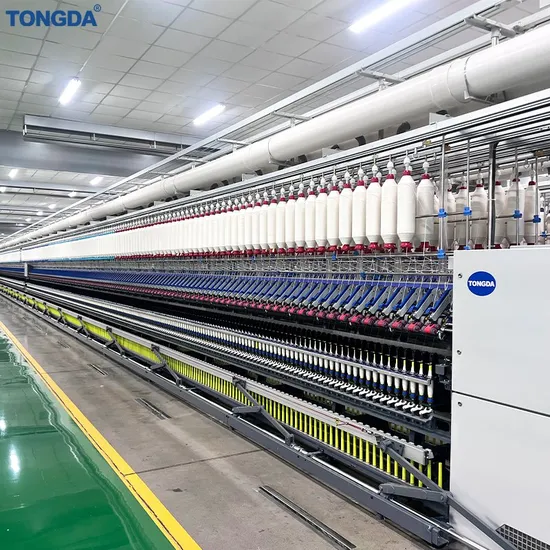 Tongda Fa1569 Ring Spinning Machine for Cotton Yarn Spinning Line
