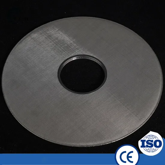 Highly Durable Stainless Steel Fiber Sintered Felt Filter Disc Made of Stainless Steel Material