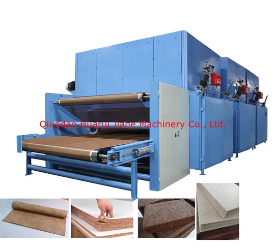 Coconut Coir Mattress Machine Production Line / Nonwoven Fabric Mattress Coconut Coir Palm Fiber Bamboo Fiber Sheet Dryer Oven Machine for Coir Coconut Fiber,