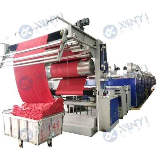 Textile Stenter Machine for Textile Finishing Process Use Gas Heating System
