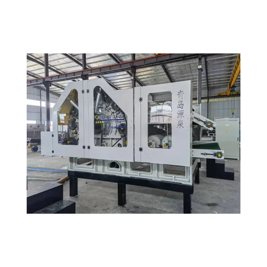 Non Woven Machinery Single Cylinder Double Doffer Carding Machine for Mattress Quilt