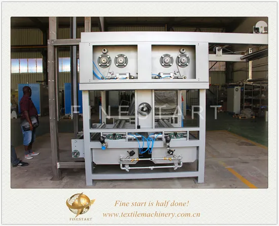 Squeezer Machine for Open Fabric and Tubular Fabric After Dyeing Machine