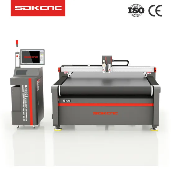 1625 Auto Feeding Cloth Microfiber T-Shirt CCD Digital Visual CNC Fabric Cutting Machine