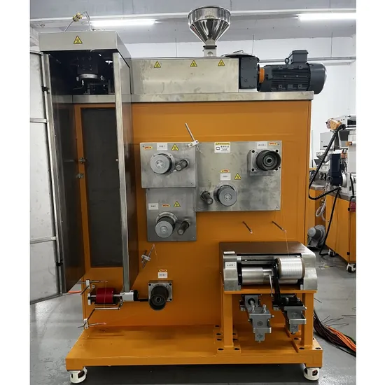 Lab Single Screw Melt Spinning Extrusion Line
