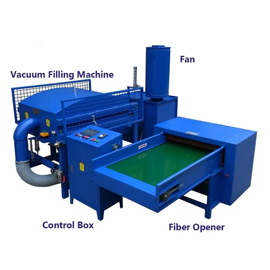 Fiber Opener and Fiber Filling Machine for Automatic Pillow Production Line
