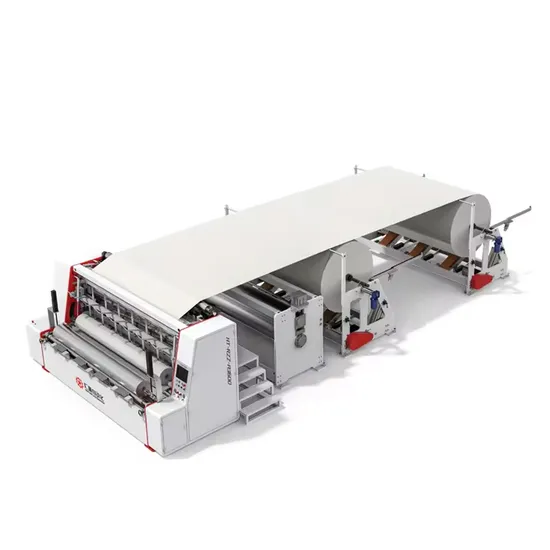 Full Automatic High Efficiency Toilet Paper Rewinding Rolling Paper Making Machine