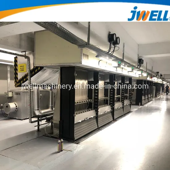 Jwell Pet Recycling Bottle Flakes POY Fiber/Yarn Spinning Machines