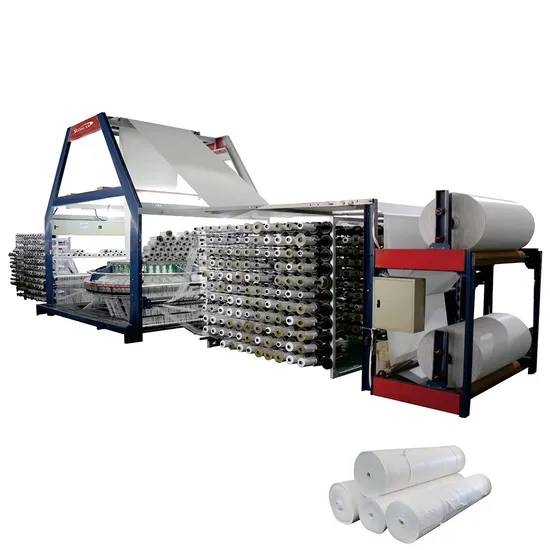 PP Woven Sack Plastic Geotextile Big Six Shuttle Circular Loom