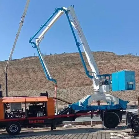 High Quality Hydraulic Concrete Placing Boom From Luhang, Professional Manufacturer