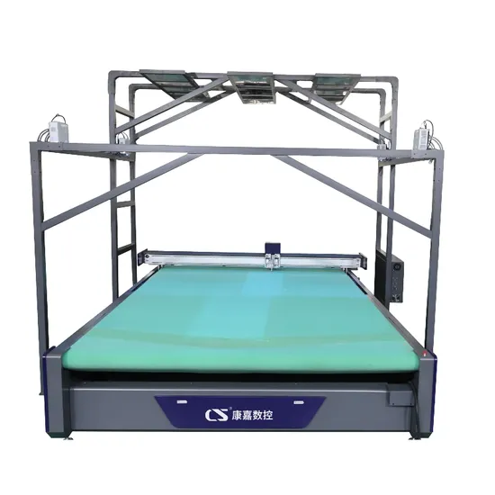 Automatic Cutter for Fabric Garment Cloth Rug-Vibrating Oscillating Knife Cutting Machine