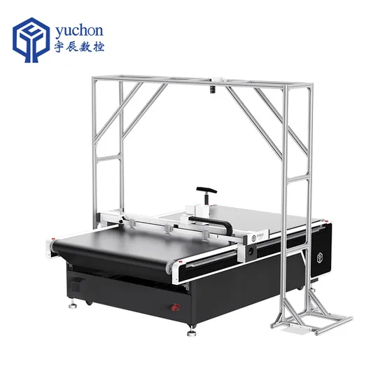 Sole Insole Upper Automatic Oscillating Knife Cutting Machine for Shoes Marking