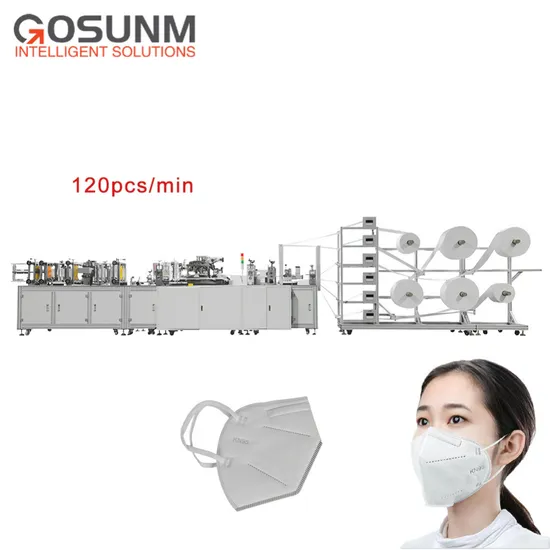 Factory Price High Speed Automatic KN95 N95 Mask Making Machine Production Line