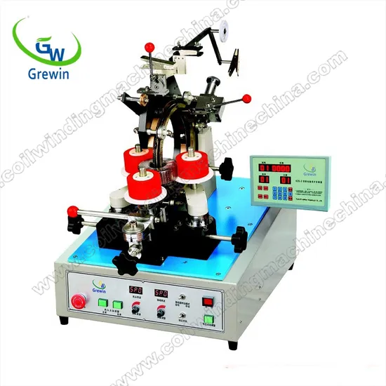 High Efficiency Gear Type CNC Digital Copper Wire Toroidal Core Coil Winding Machine with Wire Diameter 0.7-2.0mm