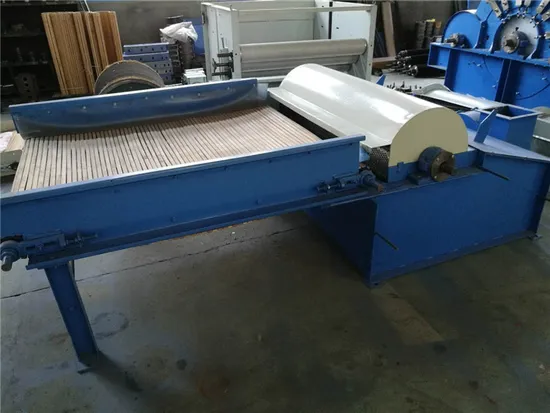Wool Roving Yarn Waste Cotton Opening Machine Wooden Pin Roller Opener for Needle Punching Line and Non-Woven Fabric Line
