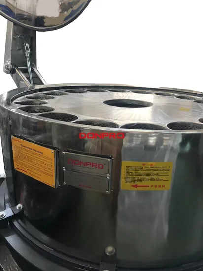 Industrial Centrifugal Dewatering Package Yarn Hydro Extractor Dewatering Machine