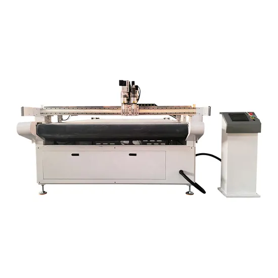 High Speed Vibrating Knife Precision Rubber Plastic Foam Gasket Pneumatic Knife Cutting Machine