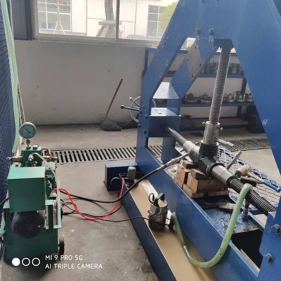 Gfrp Pipe Fittings, Elbow, Tee, Reducer Winding Machine, Hydro Pressure Machine for Diameter DN100, 150, 200, 250, 300, 350, 400, 450, 500, 550, 600mm