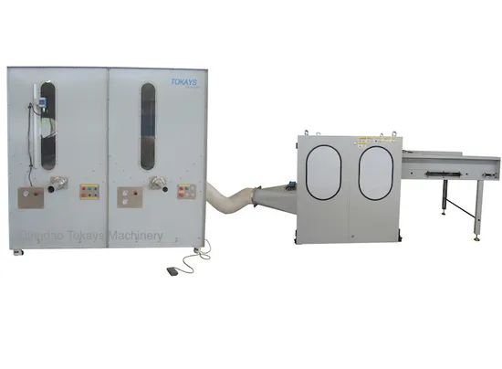 Fiber Opening Carding and Teddy Bear Stuffing Filling Machine