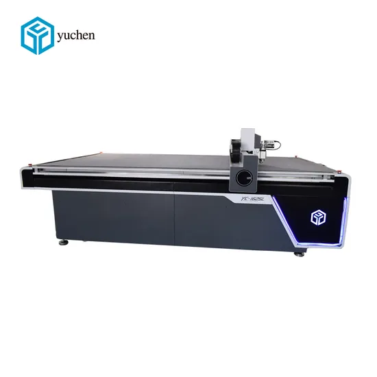 China Hot Sale CNC Leather Belt Cutting Machine by Oscillating Knife