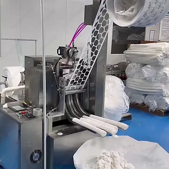 Automatic Disposable Makeup Removal Pad Cutting Machine