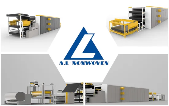 Pet a. L Thermal Bonded Waddings Oven Nonwoven Production Line