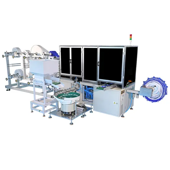 Full Automatic Disposable Air Filter Discs Making Machine