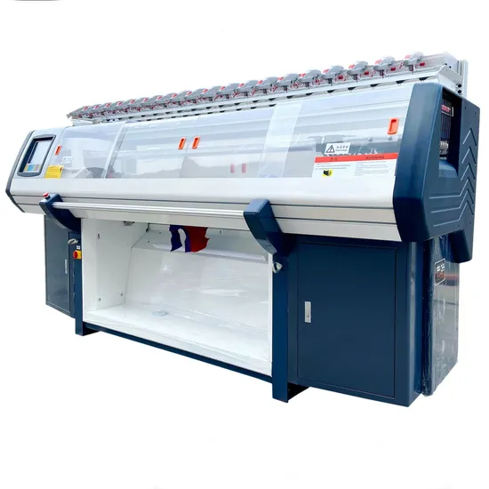 16 Needles Double Systems Flat Knitting Machines in China for Industrial Home Use for Socks Weater Shoes Hat Glove Warp Toys Sample Textile Yarn Dyeing