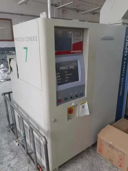 Very High Quality Used Murata Qpro Auto Coner Machine 2015 Year, 60 Spindles with Q3 Clearer in Good Working Condition