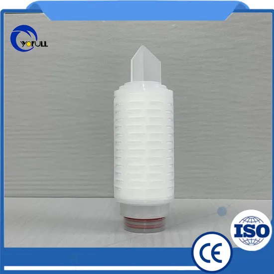 Foldable Filter Cartridge with Microfiber Polypropylene Fiber Membrane