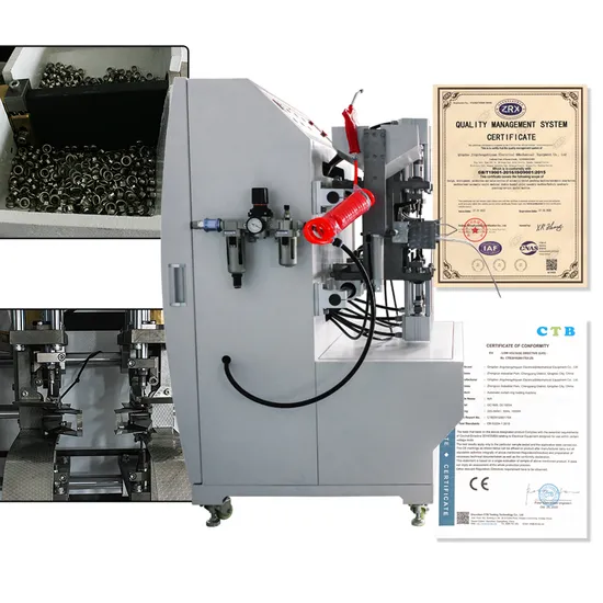 Automatic Four Headed Hole Setting Machine