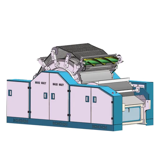 Automatic a-186 Yuanquan Cashmere Sheep Wool Carding Machine