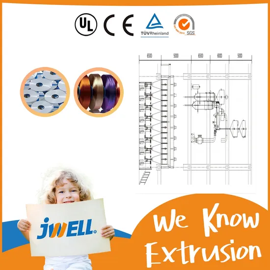 Jwell Machinery Pet Bottle Flakes Spinning Equipment
