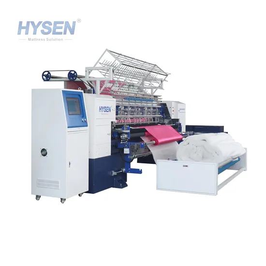 Lock Stitch Chain Stitch Shuttle Quilting Machine Multi Needle Mattress Production Manufacturer