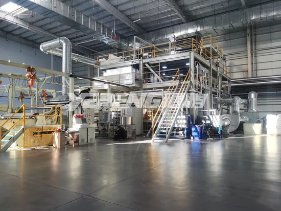 Automatic SGS PP Non Woven Fabric Production Line Nonwoven Machine