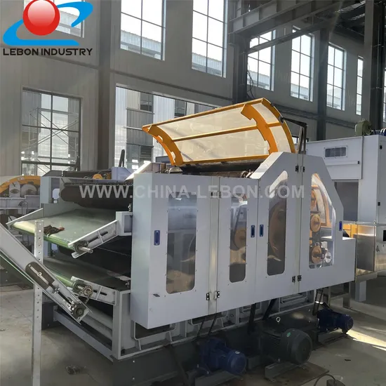 Advanced Nonwoven Wadding Production Machine with Thermal Bonding Technology