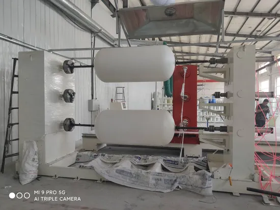 4vfw-500 Siemens Model Horizontal Four-Dimensional Winding Machine, Soft Water Tank Winding Machinery.