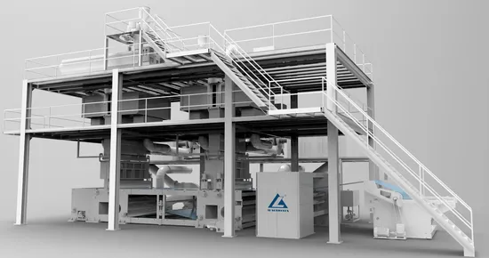 Polypropylene Granules 2 Years Non-Woven Production Line Airthrough Nonwoven Machine Chaina