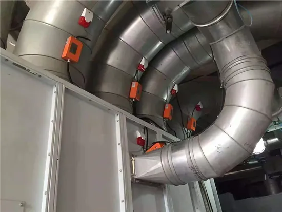 Dust Filter Multi-Route Spark Diverter Safety Protection in Spinning Mills