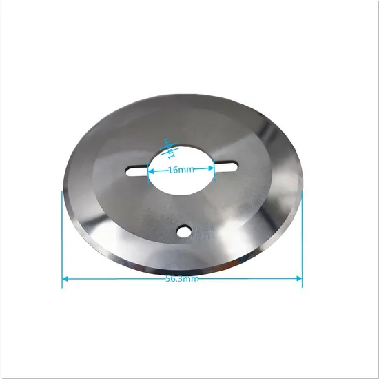 108*10*1.2mm SKD-11, High Speed Steel etc Circular Slitting Knife 56.3*16*1mm