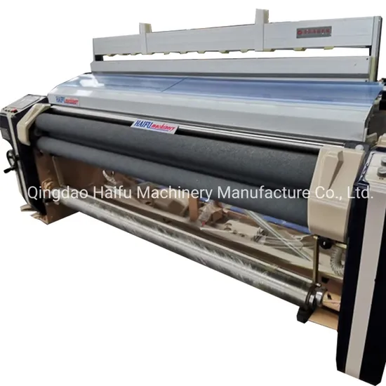 Electronic Let-off Water Jet Loom with Cam Shedding for Polyester Yarn Fabric