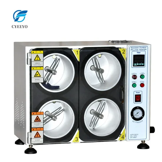 Textile Fabrics Random Tumble Pilling Testing Machine Pilling and Fuzzing Characteristics Tester