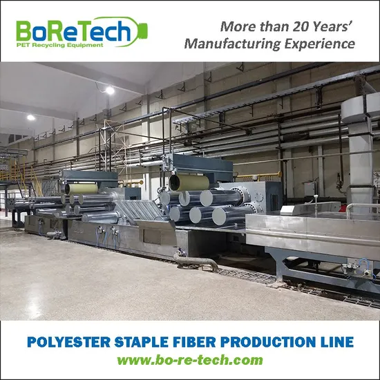 Polyester Staple Fiber Plastic Recycling Washing Equipment