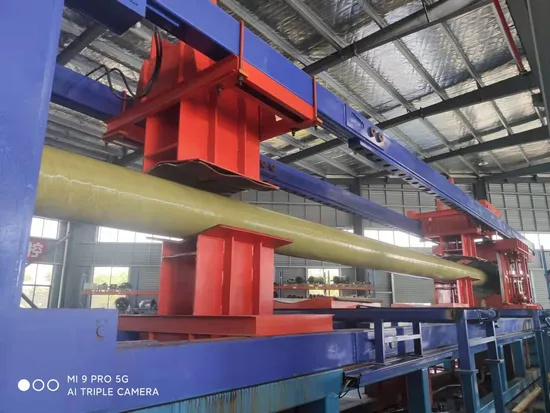 GRP FRP Pipe Fiberglass Wound Equipment Supply, Winding Machine