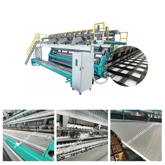 a-Zen Manufacturer Supplier Pointed Compound Needles Fiberglass Grid Warp Knitting Machine