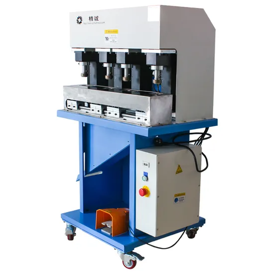 Multiple Holes Punching Machine with Adjustable Hole Distance for Various Fabrics