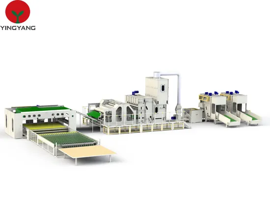 Manufacture Comforter Textile Recycling Fiber Opening Machine with CE
