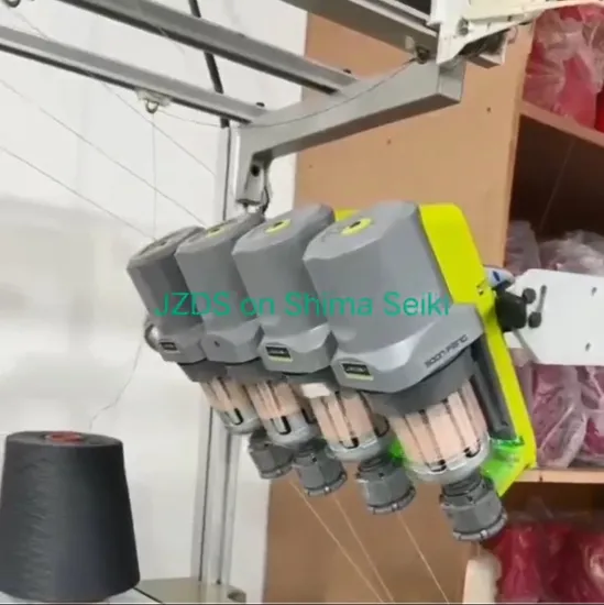 Computerized Flat Knitting Machine Electronic Yarn Storage Feeder